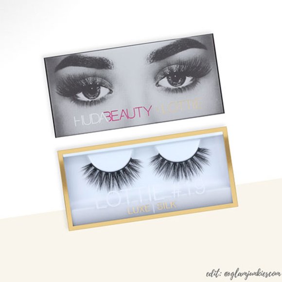 BNIB HUDA BEAUTY - Luxe Silk Lashes in Lottie #19 - Picture 2 of 7